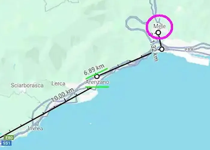 Voltri Arenzano 2 K M Dal Mare Appartamento Genova